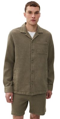 Barbour Sandwood Overshirt Light Moss M