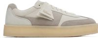 Clarks Originals Baskets Tor 80 blanc cassé et gris