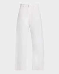 The Full-Pipe Ankle Jeans