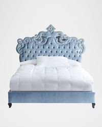Julia Queen Tufted Bed