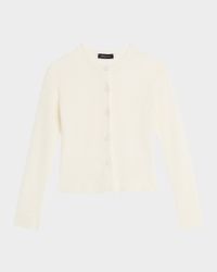 Diagonal-Stitch Sequin Knit Sweater