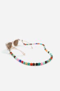 La Coque Francaise - Chaîne de lunettes en perles - Taille Unique - Multicolore