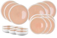 Bjorn - Service les essentiels oxygen - 18 pièces - vert de gris - Taille Unique - Rose