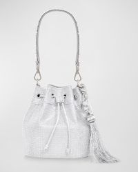 Piper Medium Crystal Bucket Bag