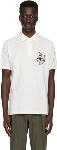 Paul Smith Off-White Orchid Polo