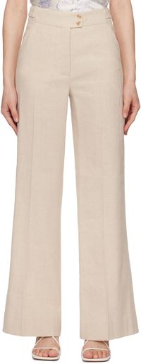 Holzweiler Pantalon Ella beige