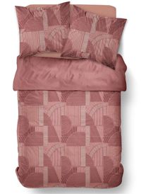 Today Linge De Maison - Parure de lit en coton - Taille 260x240 cm - Rose