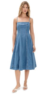 PAIGE Pippa Midi Dress Serenade 6