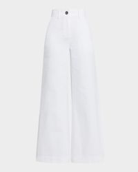 Eileen Wide-Leg Jeans with Slits