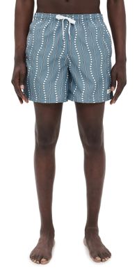 Bather Ash Tidal Current Swim Trunks 5.5 Grey XXL