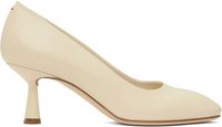 Aeyde Chaussures à talon sablier Giotta blanc cassé en cuir nappa