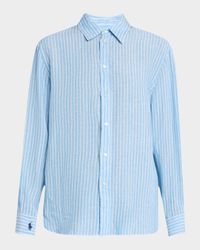 Oversize Fit Linen Shirt