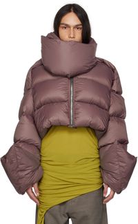 Rick Owens Purple Babel Mountain Down Jacket