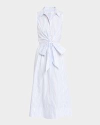 Shanaya Striped Wrap Dress
