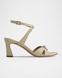 Neera Knotted Leather Sandals