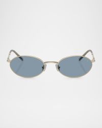 BC2006ST Oval Titanium Sunglasses