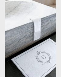 Egoist "G" Monogrammed Bath Rug