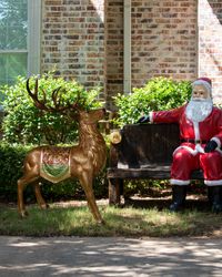 49" Indoor/Outdoor Standing Reindeer Decoration