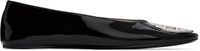 Tory Burch Ballerines Reva noires exclusives à SSENSE
