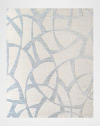 Ombre Hand-Knotted Rug, 10' x 14'
