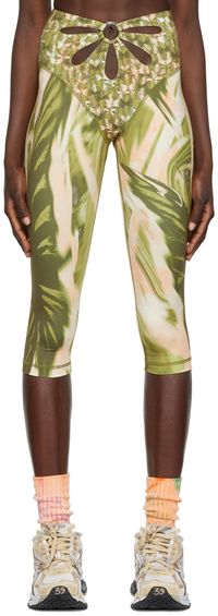 Collina Strada SSENSE Exclusive Green Sport Leggings