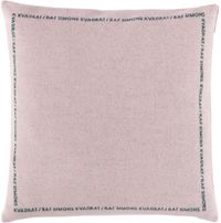 Kvadrat/Raf Simons Pink Double Face Wool Cushion