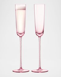 Theatre Champagne Flutes, Set of 2