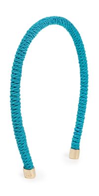 Lele Sadoughi Bardot Cording Headband Azure One Size