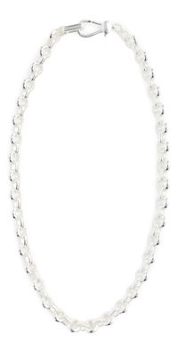 Sophie Blake Noah Rollo Necklace Silver One Size