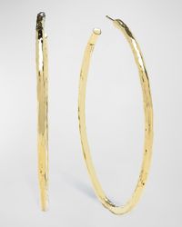 Extra Large Hoop Earrings in 18K Gold