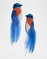 Spring Bird Stud Earrings