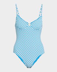The Taylor Gingham One-Piece Swimsuit