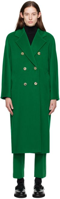 Max Mara Manteau Madame vert
