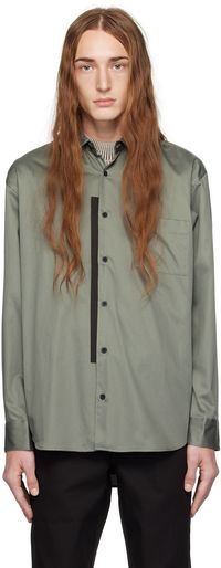 GR10K Green Patch Pocket Shirt