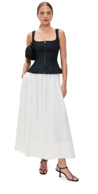 SIMKHAI Jolynn Combo Dress Black multi 6