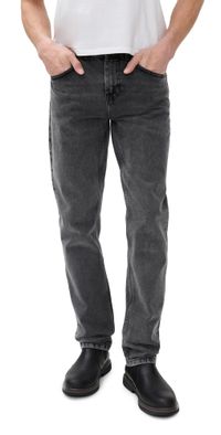 Les Deux Ricky Washed Jeans Grey Washed Denim 34