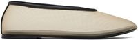 KHAITE Ballerines Marcy beiges
