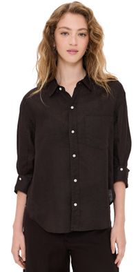 Citizens of Humanity Kayla Shrunken Shirt Chocolate M