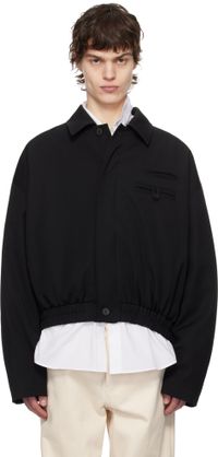 JACQUEMUS Black La Croisière 'The Melao' Jacket