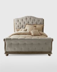 Summer Creek Shoal King Sleigh Bed
