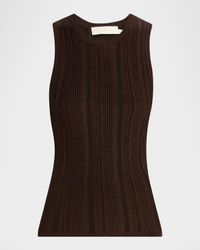 Lucky Metallic Racer Tank Top