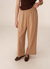 Grace Et Mila - Pantalon large - Taille Unique - Marron