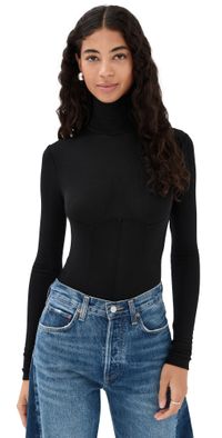 AGOLDE Wilma Bodysuit Black S