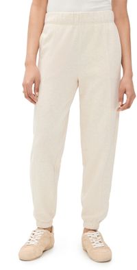 Rhone Signature Rib Joggers Oatmeal Heather L