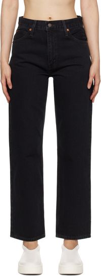 Levi's Black Dad Jeans