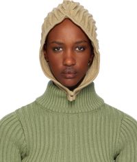 Isa Boulder Beige Cayon Wave Baby Beanie