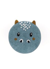 Today Linge De Maison - Tapis en coton - Taille 50x60 - Gris