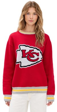 Terez Chiefs Crew Neck Sweater Chiefs Red S