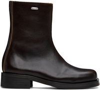 OUR LEGACY Brown Camion Boots