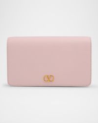 VLOGO Flap Leather Wallet